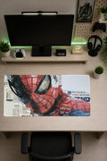 Custom-Printed Spiderman Desk Mat